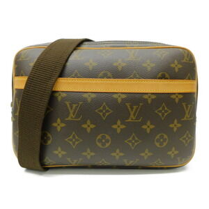 Louis Vuitton Reporter Monogram Brown Shoulder Bag